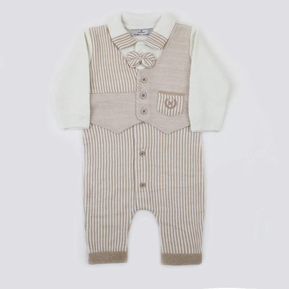 Newborn Boys Rompers - Off White, Newborn Boys Rompers, Chase Value, Chase Value
