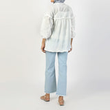 Women's Western Casual Shirt - White, Women T-Shirts & Tops, Chase Value, Chase Value
