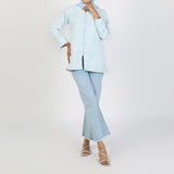 Women's Western Top - Sky Blue, Women T-Shirts & Tops, Chase Value, Chase Value