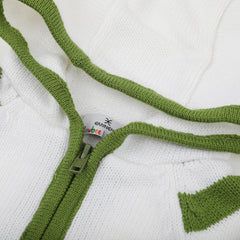 Eminent Newborn Boys Sweater - Green & White