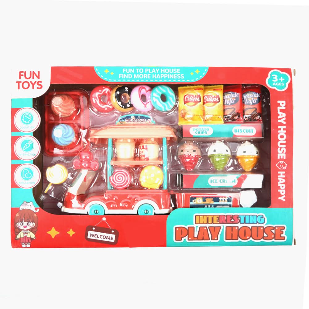 Dessert Interesting Play House - Multi Color, Newborn Rattles & Toys, Chase Value, Chase Value