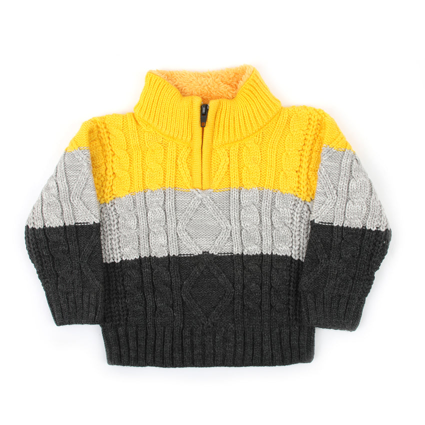 Eminent Newborn Boys Sweater - Yellow