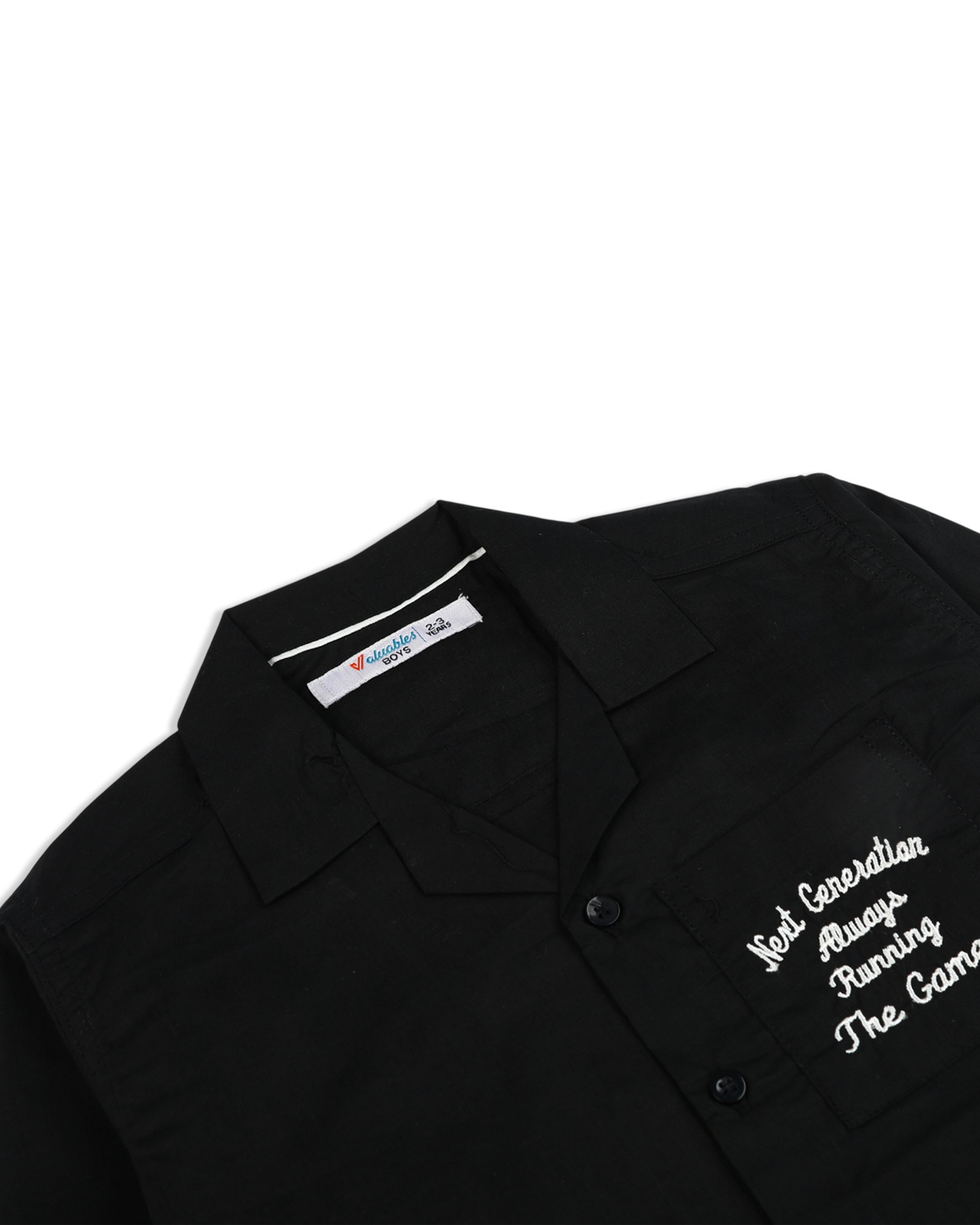 Valuables Boys Casual Full Sleeves Shirt