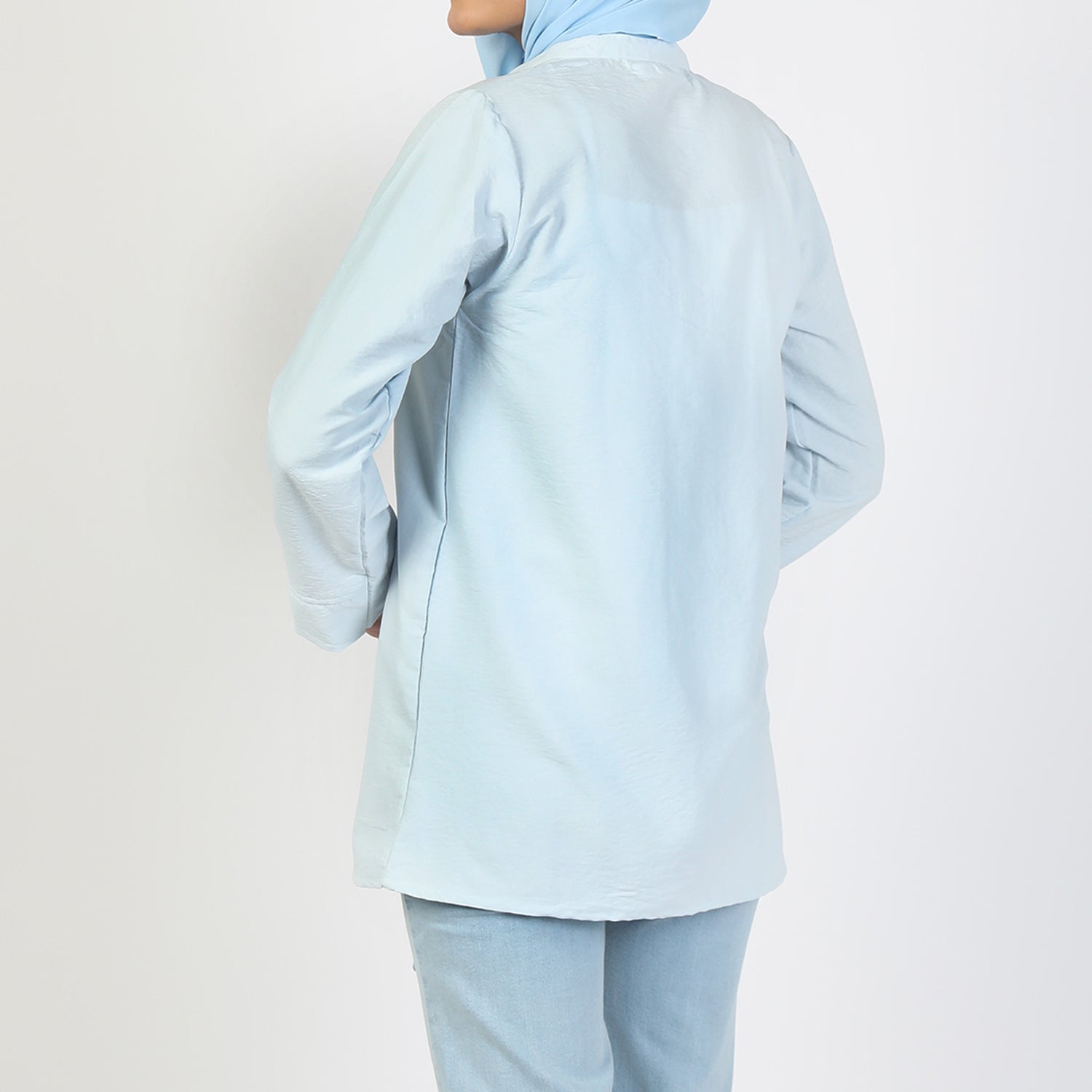 Women's Western Top - Sky Blue, Women T-Shirts & Tops, Chase Value, Chase Value