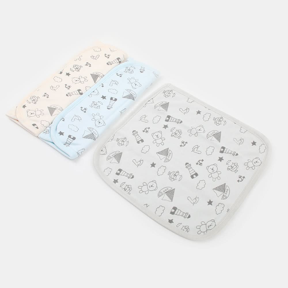 Valuable Face Towel Pack of 3 - Multi Color, Face Towels, Chase Value, Chase Value