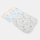 Valuable Face Towel Pack of 3 - Multi Color, Face Towels, Chase Value, Chase Value