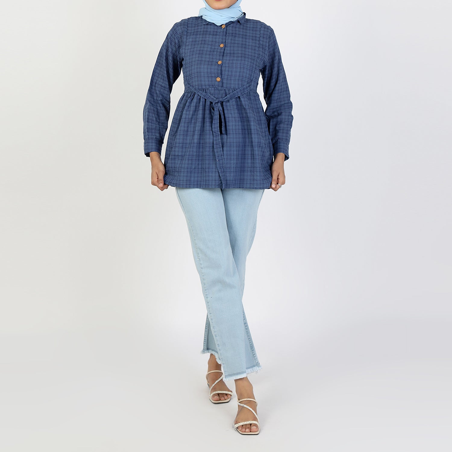 Women's Western Top - Blue, Women T-Shirts & Tops, Chase Value, Chase Value