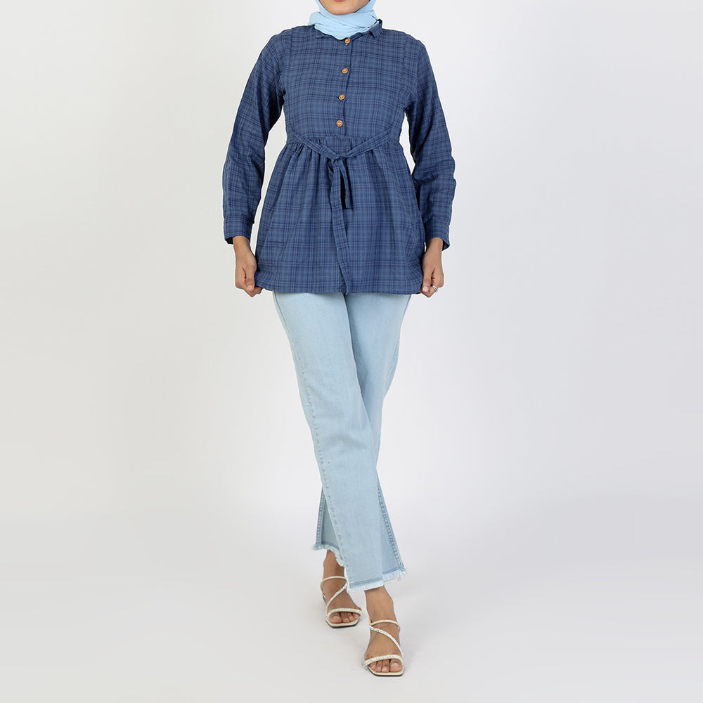 Women's Western Top - Blue, Women T-Shirts & Tops, Chase Value, Chase Value