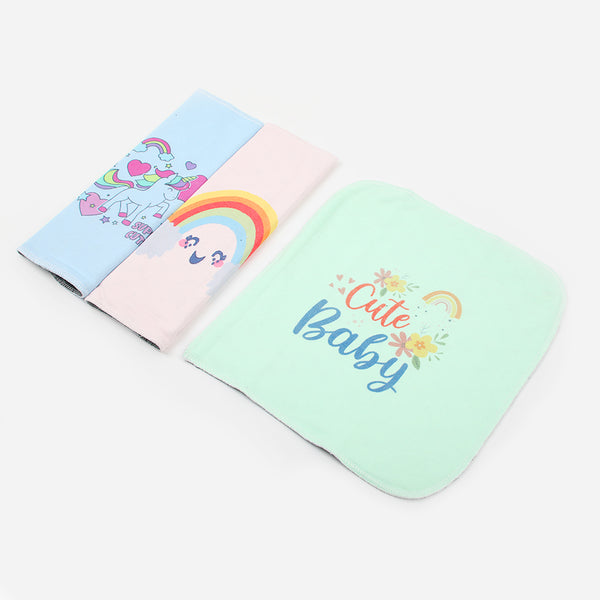 Valuable Face Towel Pack of 3 - Multi Color