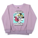 Girls Full Sleeves Sweat Shirt - Purple, Girls Hoodies & Sweat Shirts, Chase Value, Chase Value