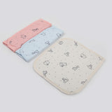 Valuable Face Towel Pack of 3 - Multi Color, Face Towels, Chase Value, Chase Value