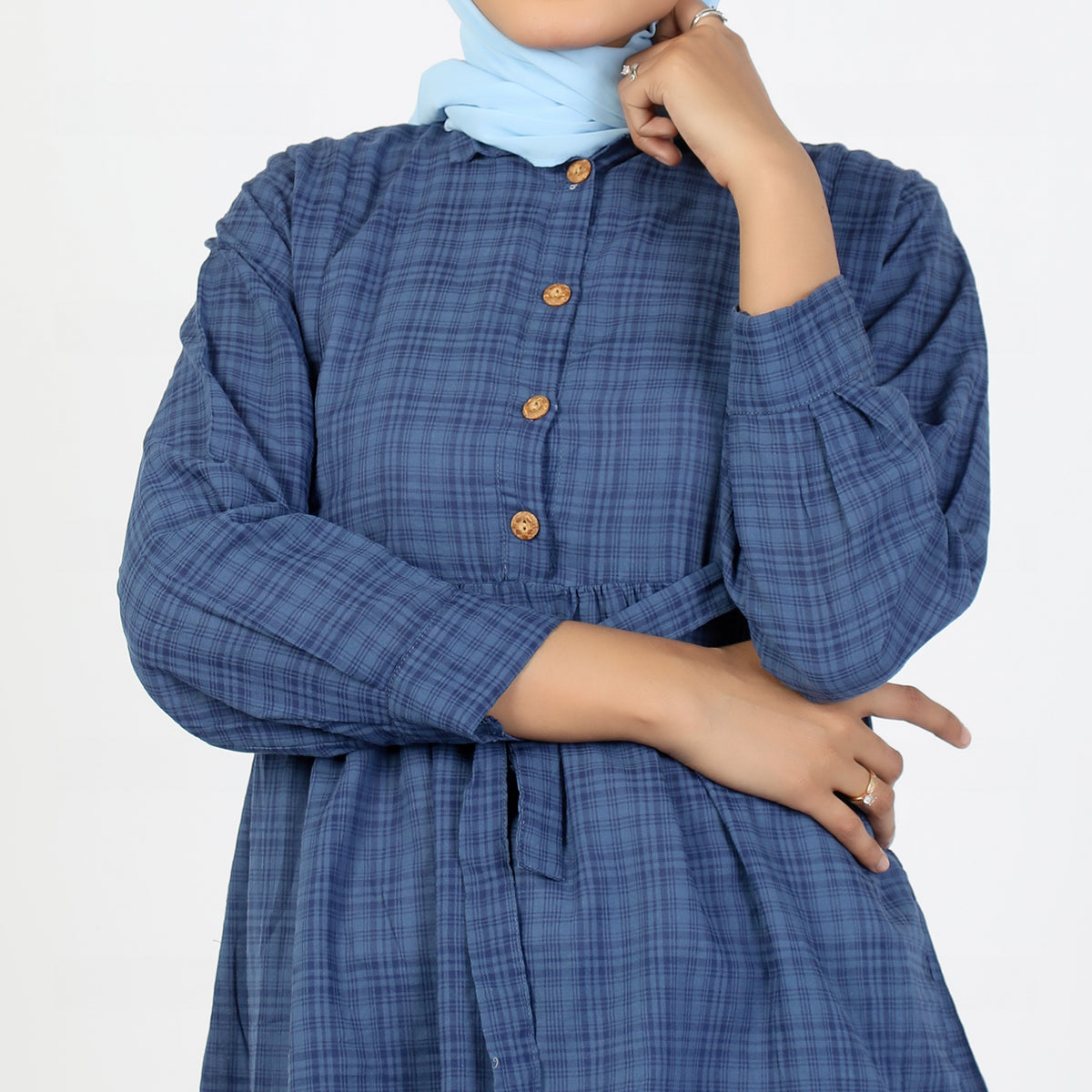 Women's Western Top - Blue, Women T-Shirts & Tops, Chase Value, Chase Value