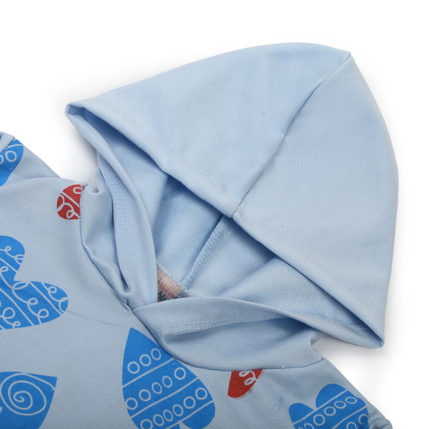 Girls Full Sleeves Hoodie T-Shirt - Sky Blue, Girls Hoodies & Sweat Shirts, Chase Value, Chase Value