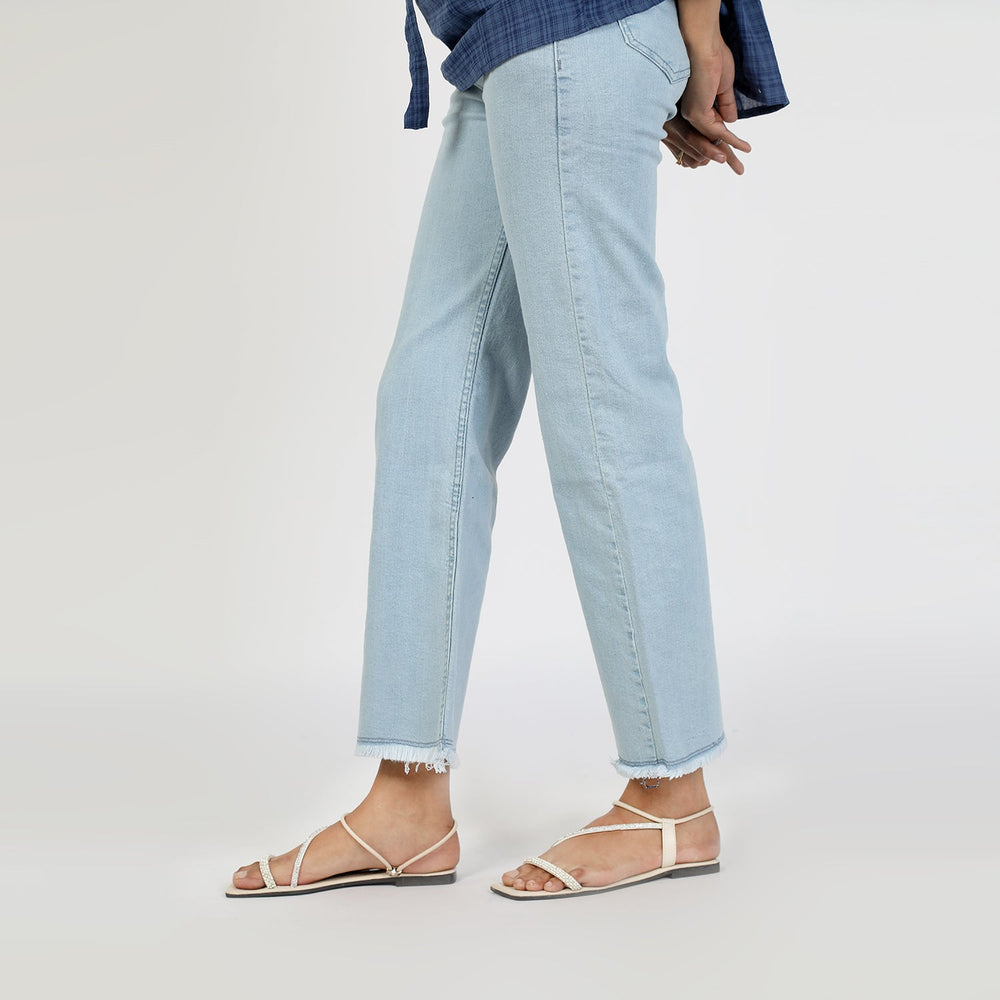 Women's Wide Leg Denim - Light Blue, Women Pants & Tights, Chase Value, Chase Value