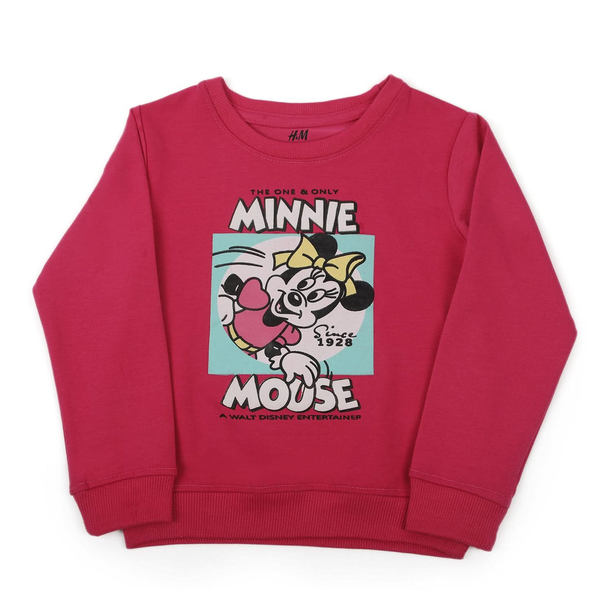 Girls Full Sleeves Sweat Shirt - Pink, Girls Hoodies & Sweat Shirts, Chase Value, Chase Value