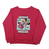 Girls Full Sleeves Sweat Shirt - Pink, Girls Hoodies & Sweat Shirts, Chase Value, Chase Value