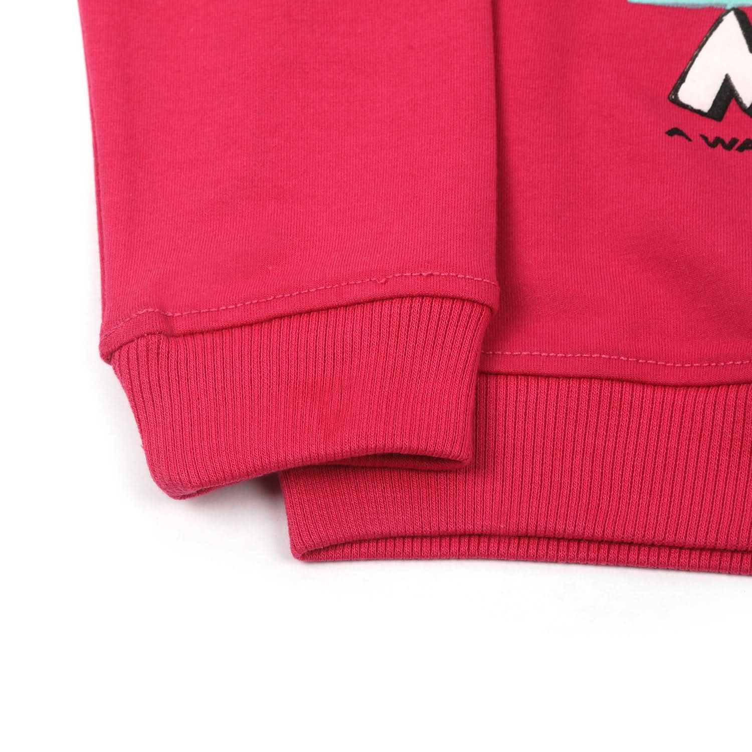 Girls Full Sleeves Sweat Shirt - Pink, Girls Hoodies & Sweat Shirts, Chase Value, Chase Value