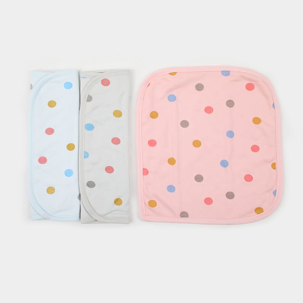 Valuable Face Towel Pack of 3 - Multi Color, Face Towels, Chase Value, Chase Value