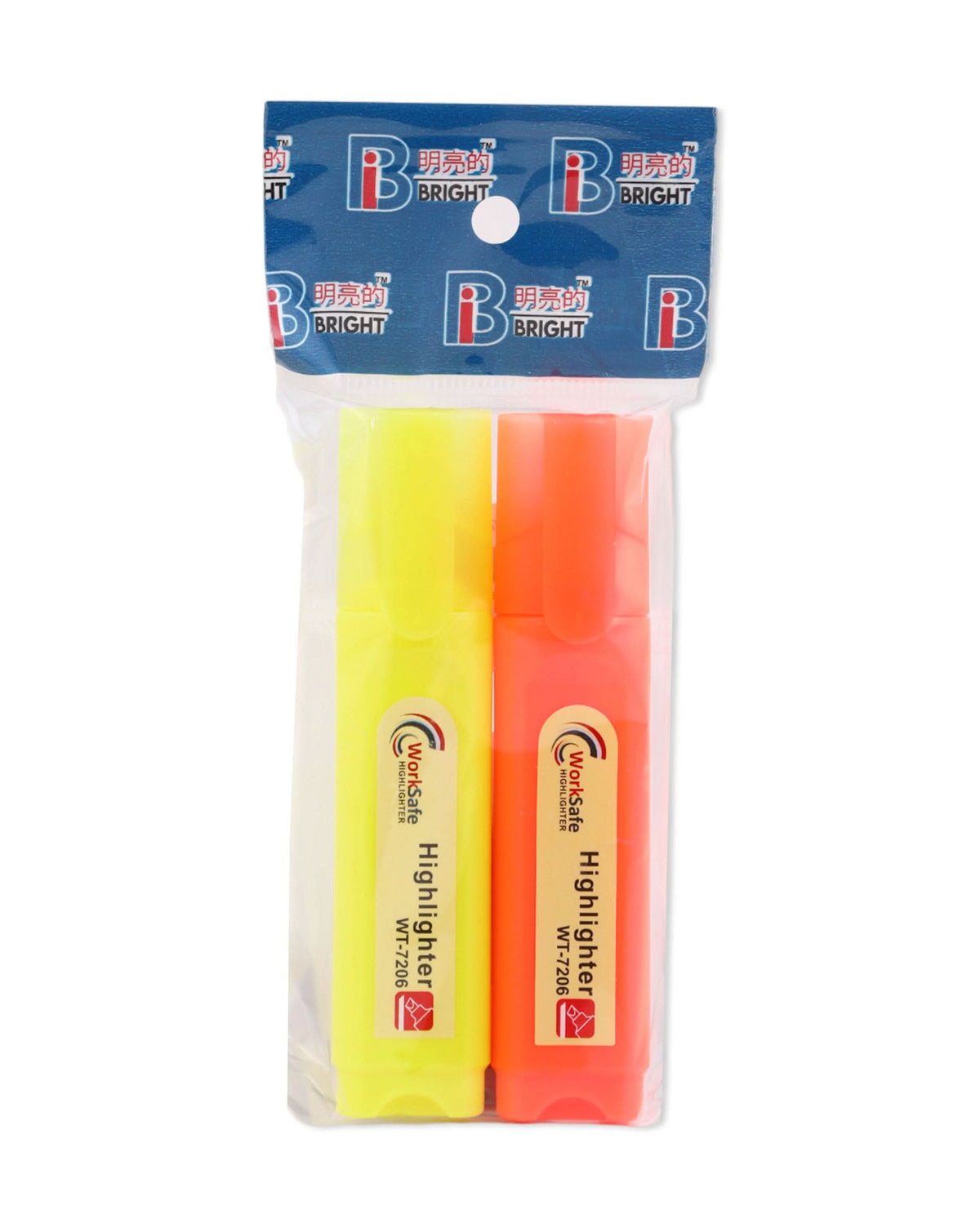 Worksafe High Lighter 2Pcs, Coloring Tools, Chase Value, Chase Value