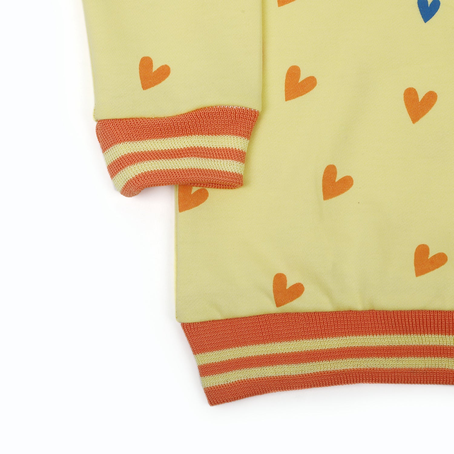 Girls Full Sleeves Hoodie T-Shirt - Yellow, Girls Hoodies & Sweat Shirts, Chase Value, Chase Value