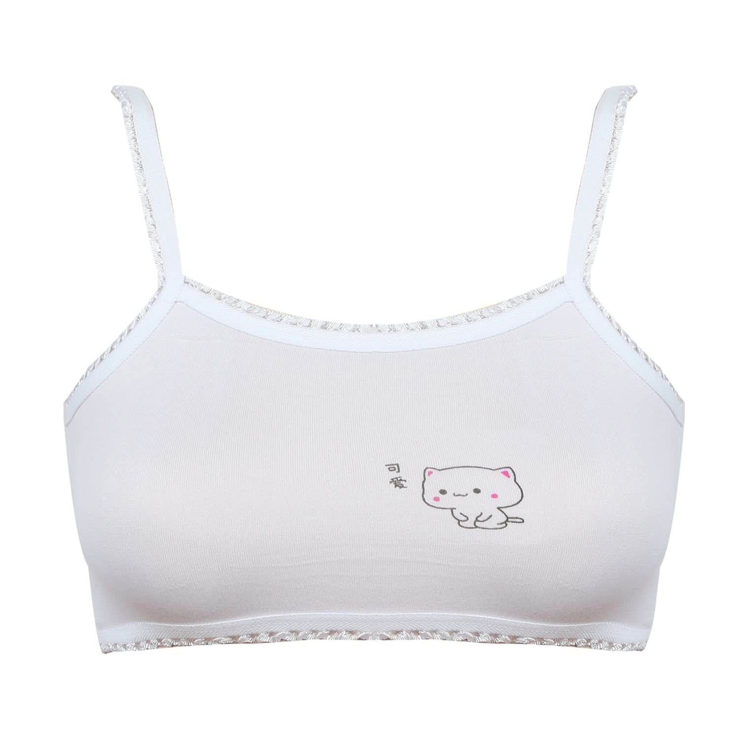 Girls Biddies - White, Girls Shameez Camisole & Biddies, Chase Value, Chase Value
