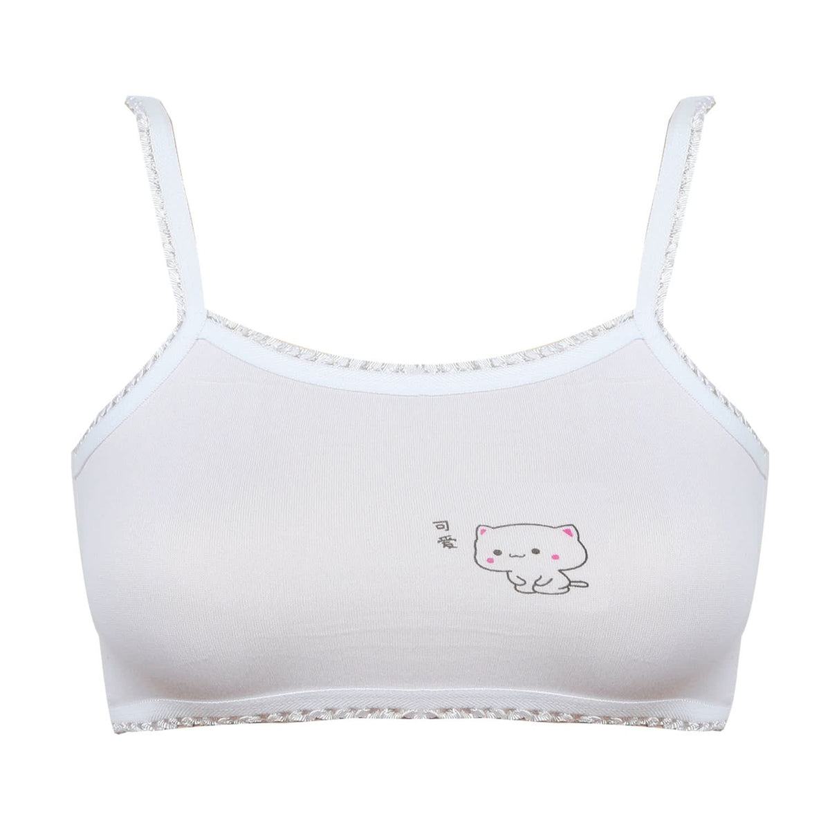 Girls Biddies - White, Girls Shameez Camisole & Biddies, Chase Value, Chase Value