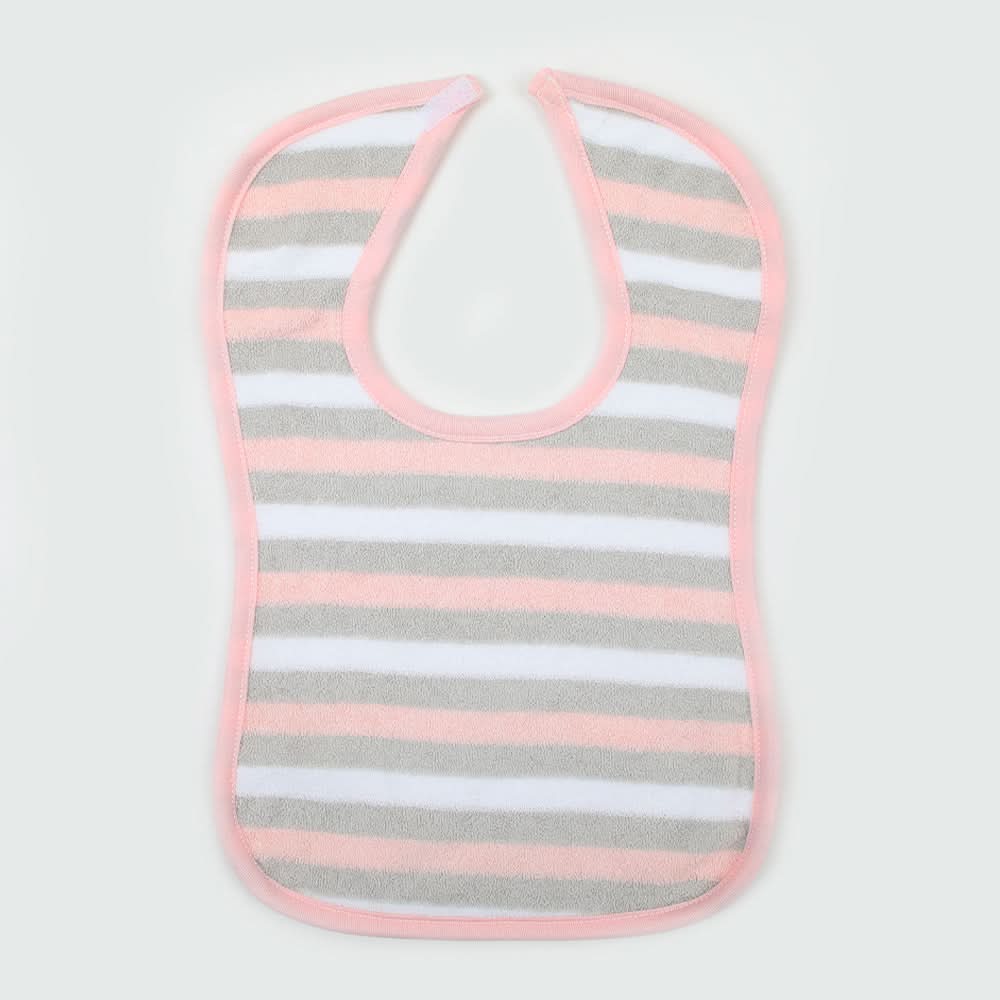 Valuable Baby Apron Bib 1 pcs - Light Pink, Bibs & Towels, Chase Value, Chase Value