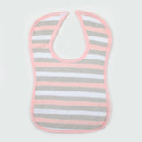 Valuable Baby Apron Bib 1 pcs - Light Pink, Bibs & Towels, Chase Value, Chase Value