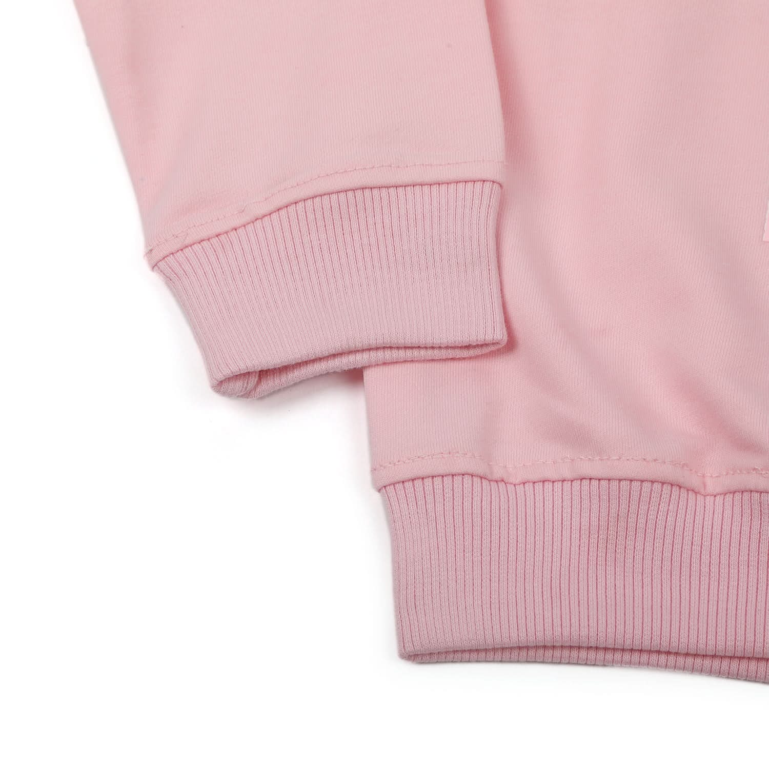 Girls Full Sleeves Sweat Shirt - Baby Pink, Girls Hoodies & Sweat Shirts, Chase Value, Chase Value