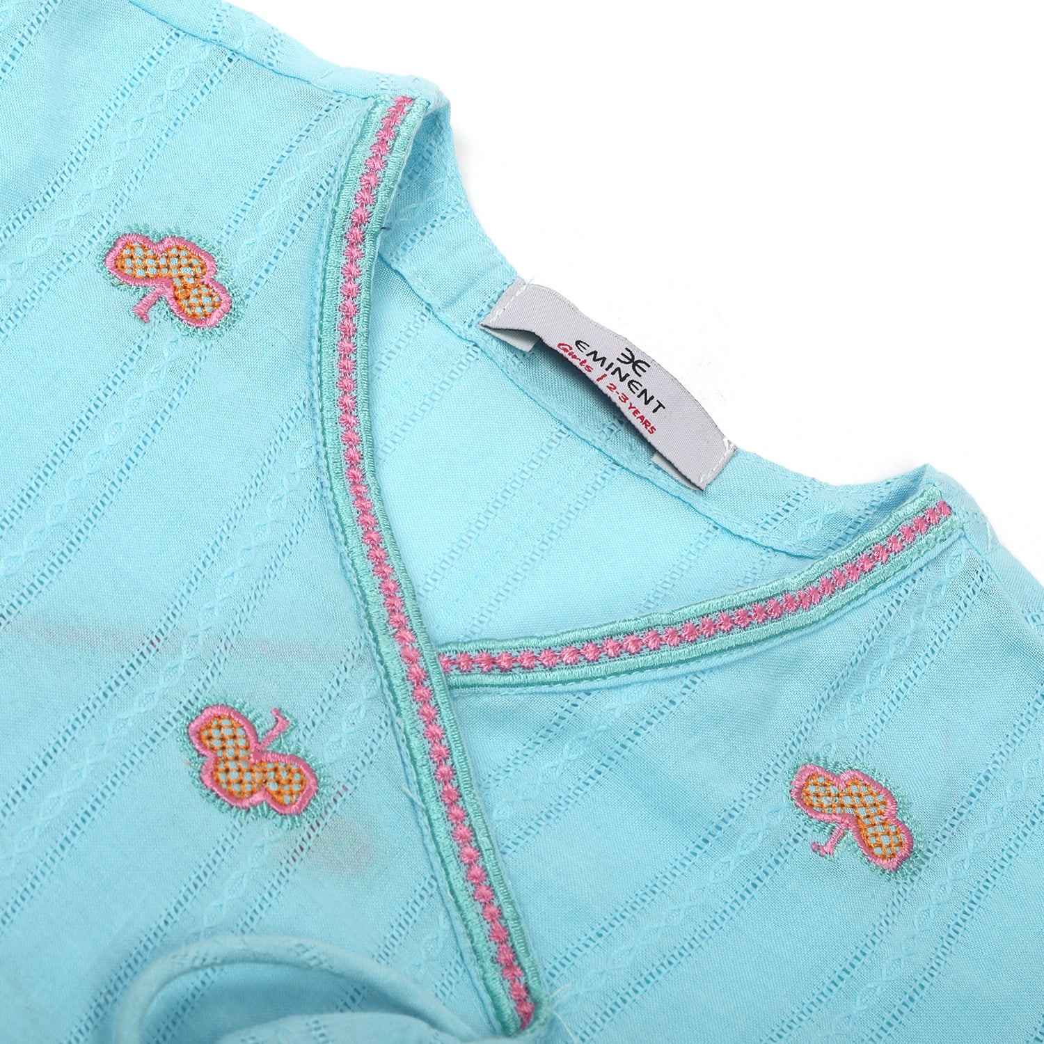 Eminent Girls Embroidered Kurti - Blue, Girls Kurti, Eminent, Chase Value