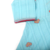 Eminent Girls Embroidered Kurti - Blue, Girls Kurti, Eminent, Chase Value