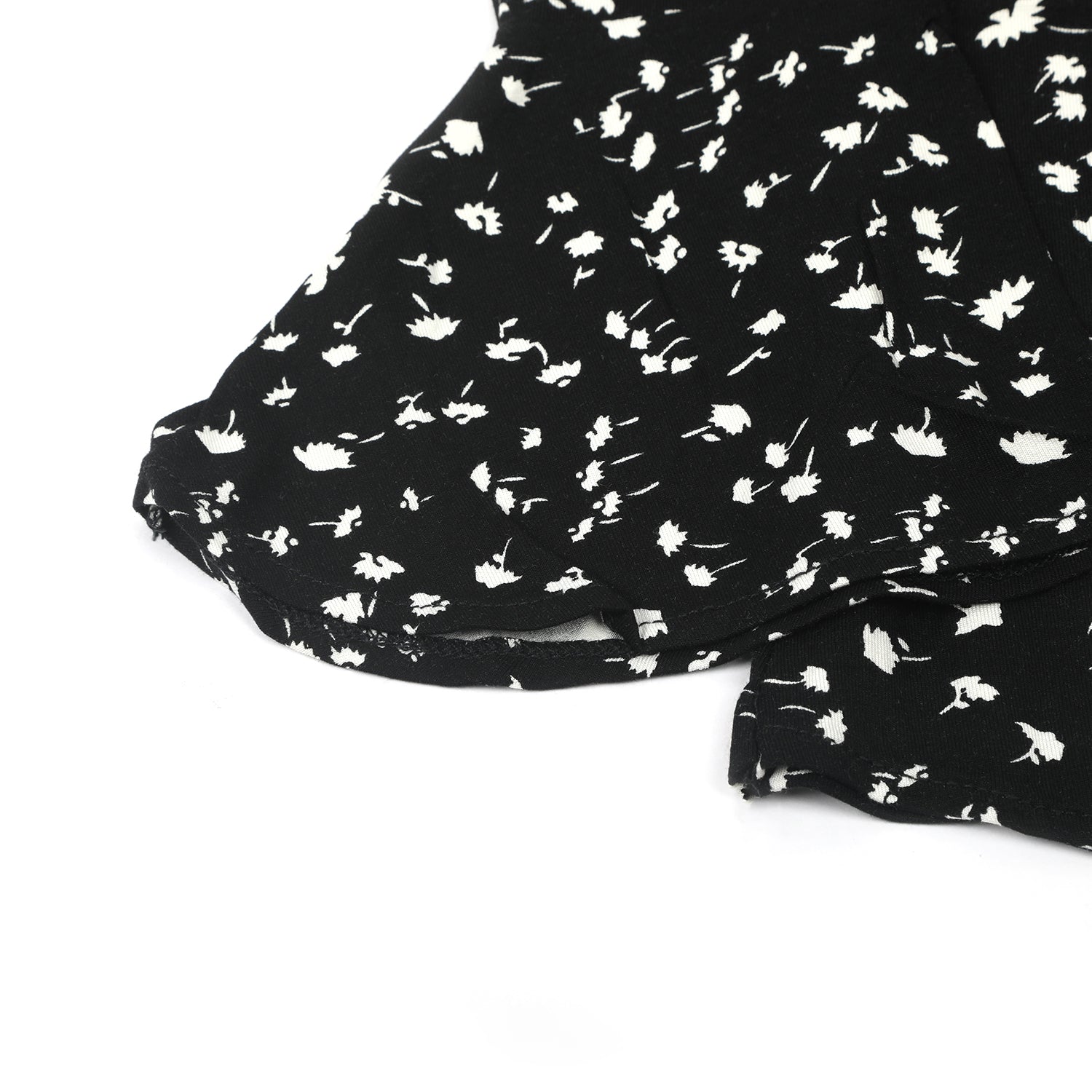 Girls Full Sleeves Knitted Top - Black, Girls Tops, Chase Value, Chase Value