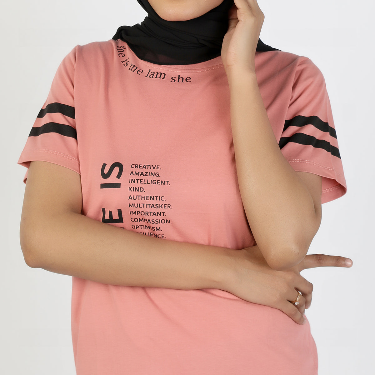 Eminent Women's Half Sleeves Printed T-Shirt - Terra Cotta, Women T-Shirts & Tops, Eminent, Chase Value