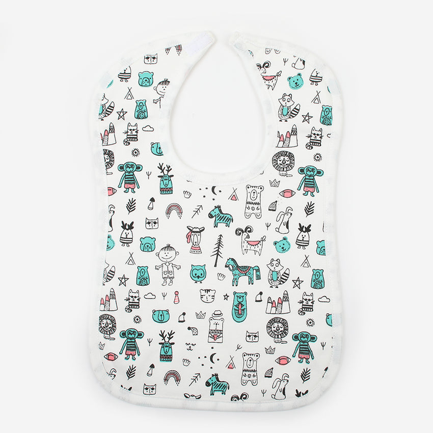 Valuable Baby Apron Bib 1 pcs - Off White