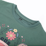 Girls Full Sleeves Sweat Shirt - Steel Green, Girls Hoodies & Sweat Shirts, Chase Value, Chase Value