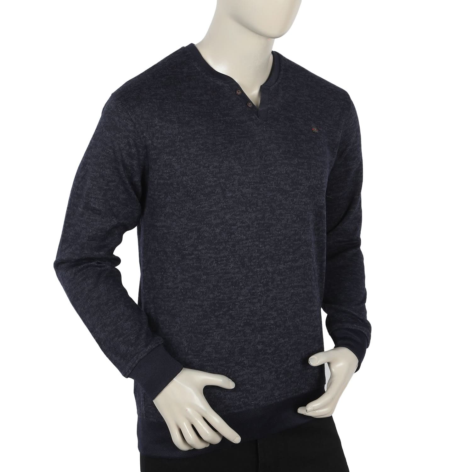 Men's Full Sleeves Jumper - Navy Blue, Men's Sweater & Sweat Shirts, Chase Value, Chase Value