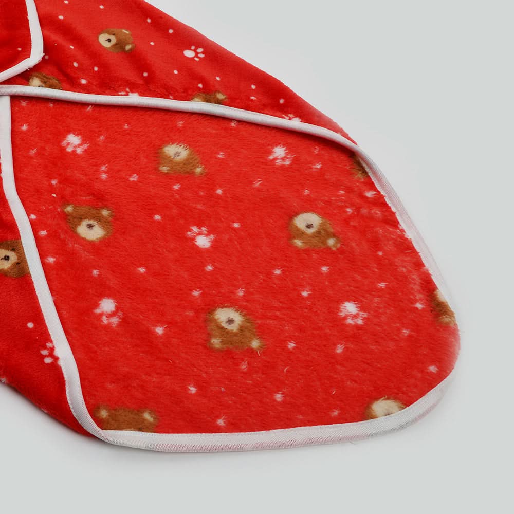 Valuable Fur Wrapping Blanket - Red, Wrapping Sheets, Chase Value, Chase Value