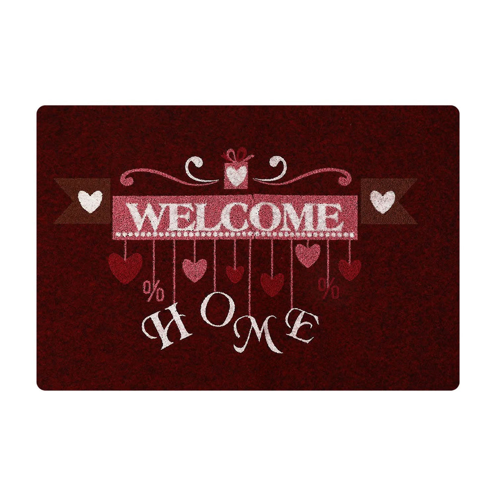 Alpha Floor Mat 45*70 Cm - Maroon, Mats, Chase Value, Chase Value