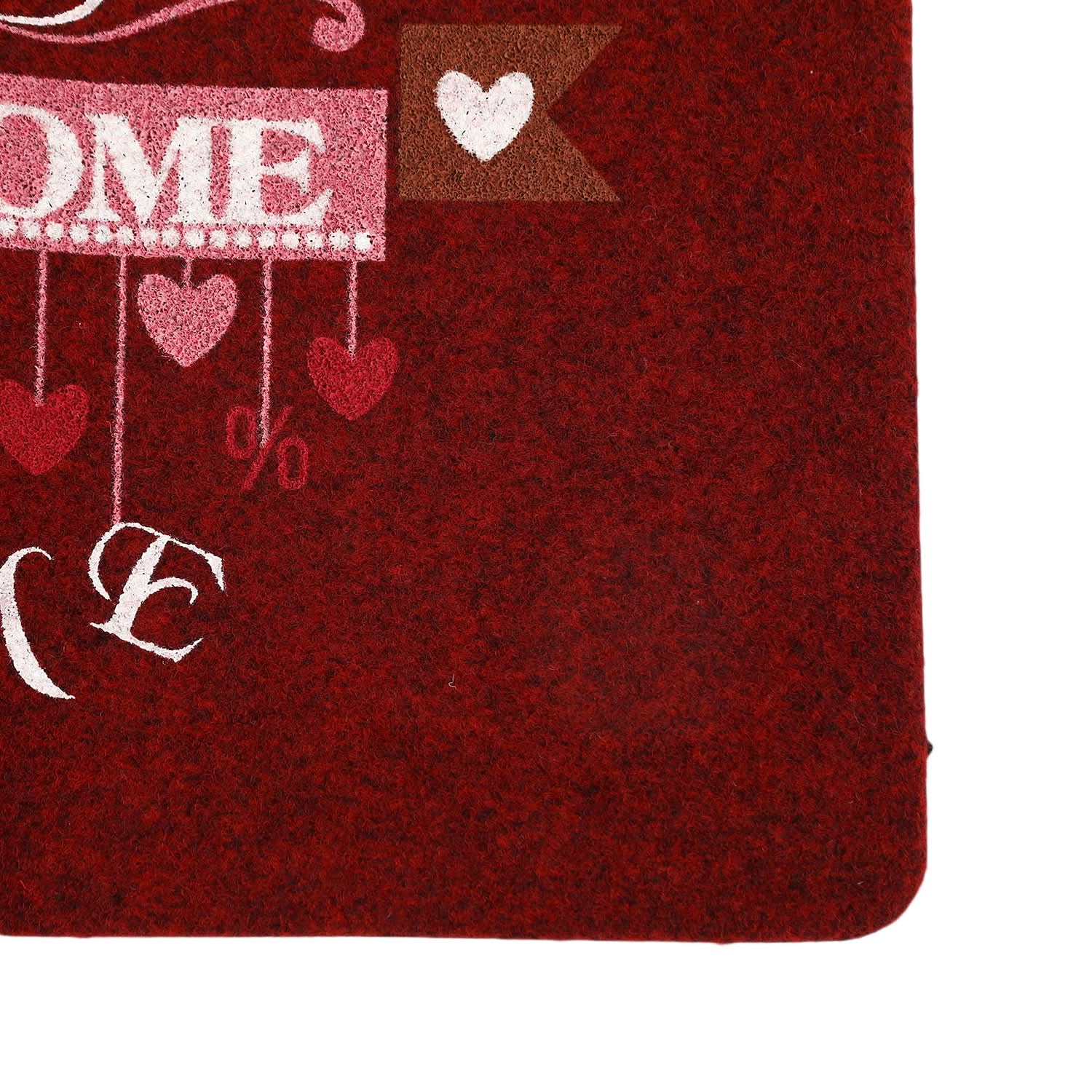 Alpha Floor Mat 45*70 Cm - Maroon, Mats, Chase Value, Chase Value