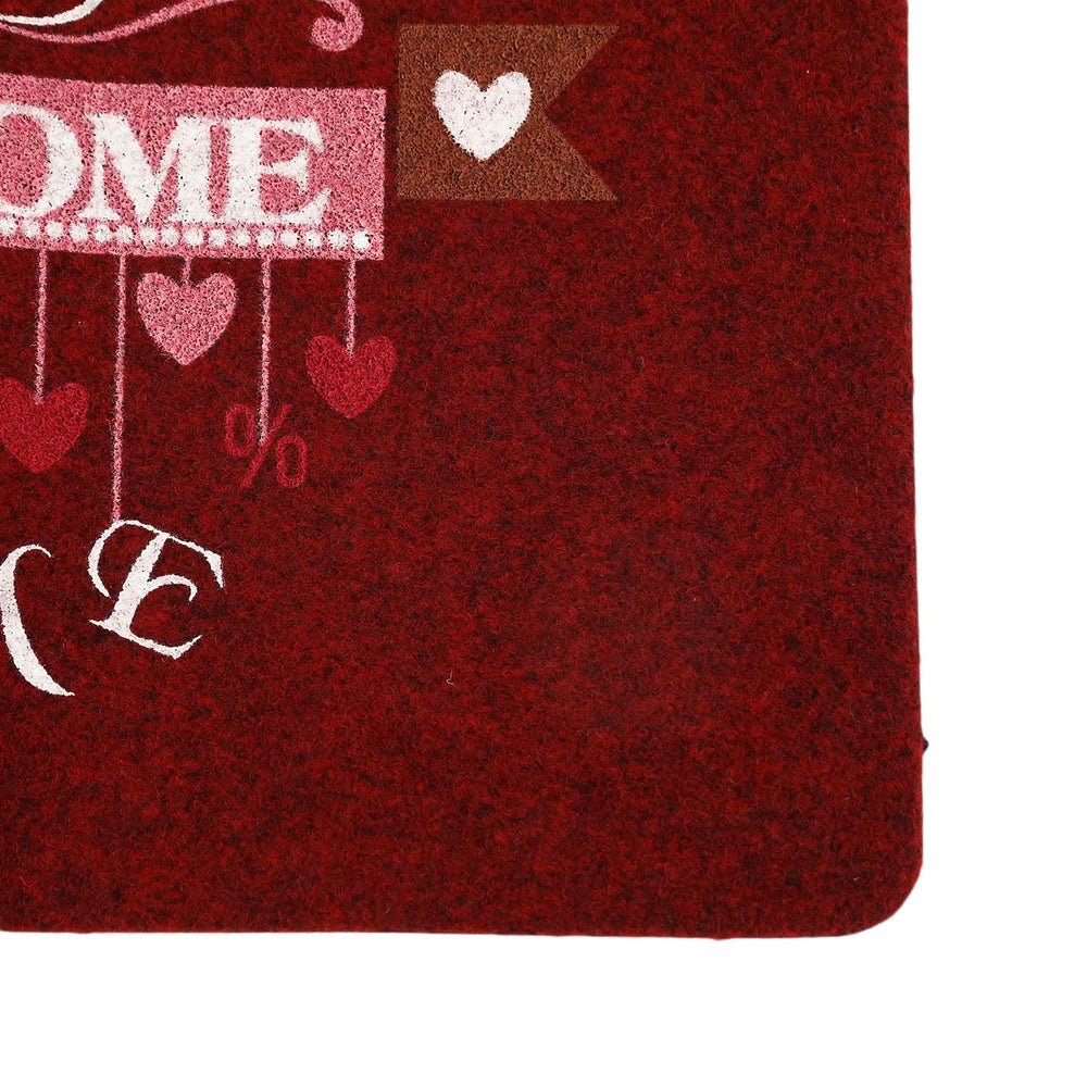 Alpha Floor Mat 45*70 Cm - Maroon, Mats, Chase Value, Chase Value