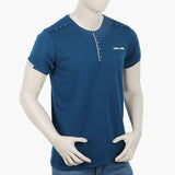 Men's Half Sleeves Fancy T-Shirt - Royal Blue, Men's T-Shirts & Polos, Chase Value, Chase Value