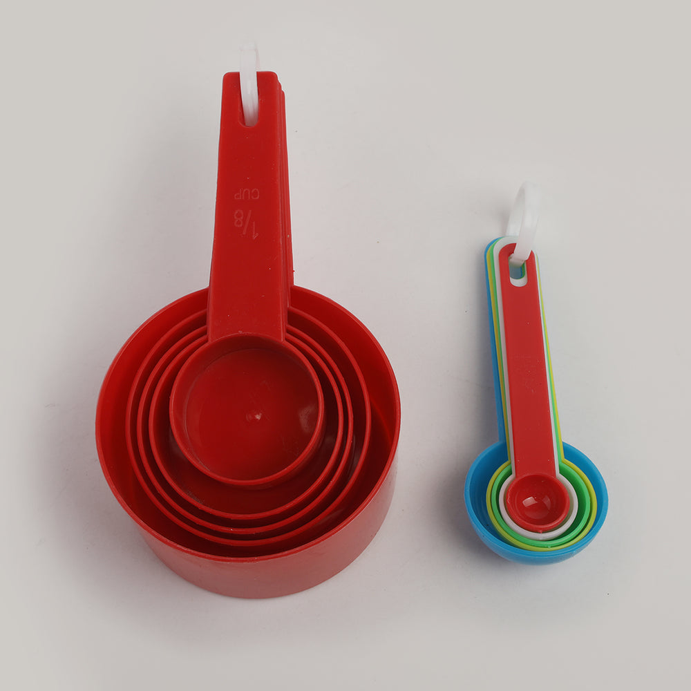 Measuring Spoon 10Pc - Red, Baking, Chase Value, Chase Value