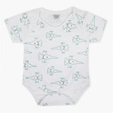 Newborn Boy Independence Romper - White, Newborn Boys Rompers, Chase Value, Chase Value