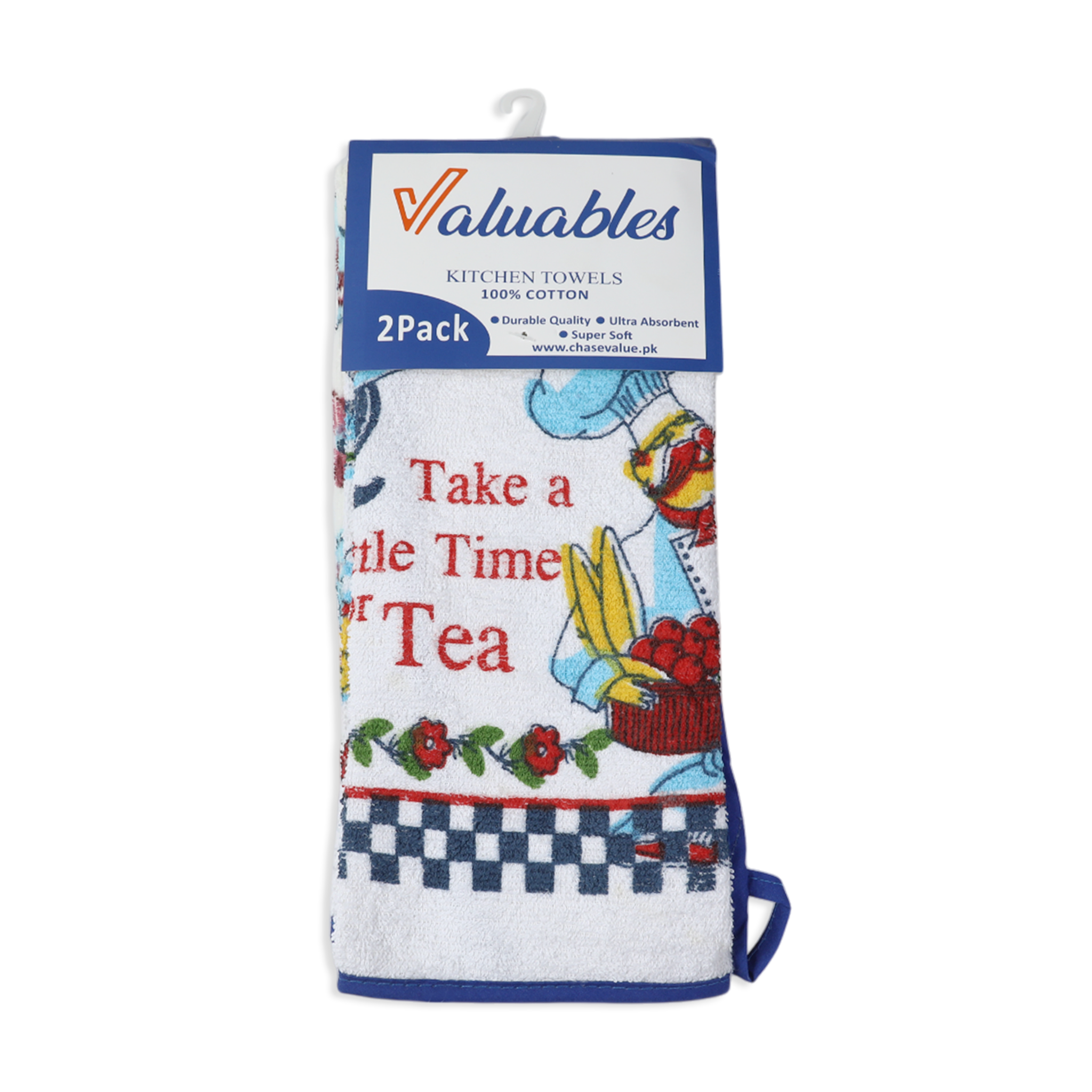 Kitchen Towel Pack – Multicolor Set, Kitchen Towels, Chase Value, Chase Value