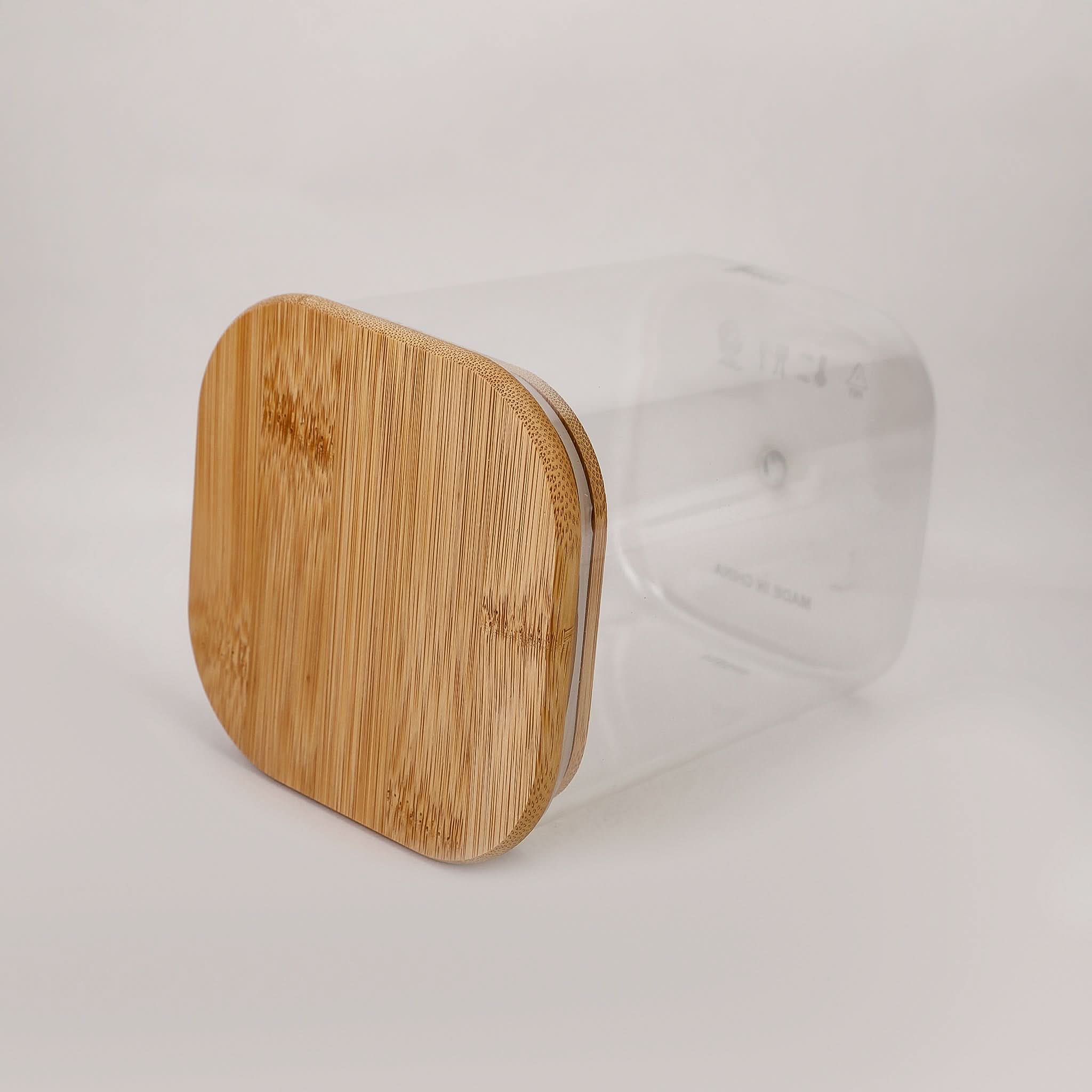 Storage Jar Wood Lid 1100ml, Storage Boxes, Chase Value, Chase Value