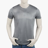 Men's Half Sleeves Round Neck T-Shirt - Dark Grey, Men's T-Shirts & Polos, Chase Value, Chase Value