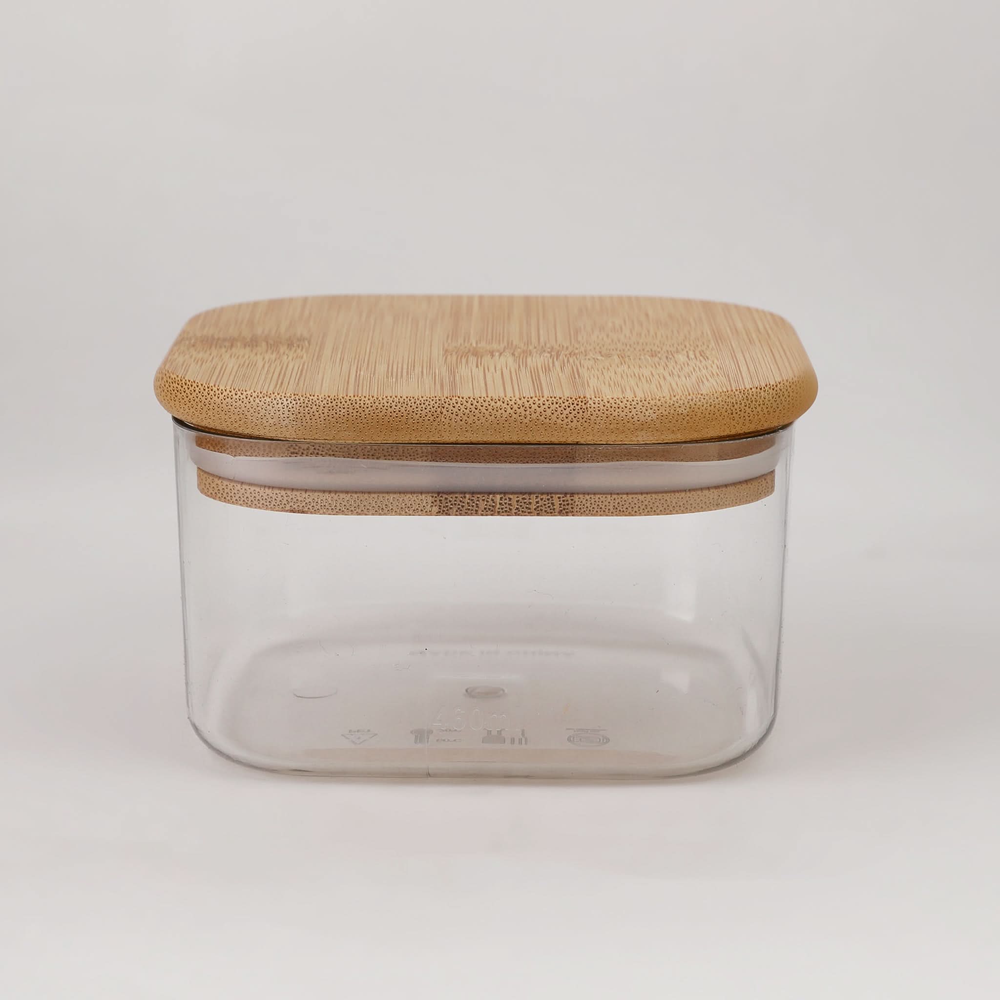 Storage Jar Wood Lid 460ml, Storage Boxes, Chase Value, Chase Value