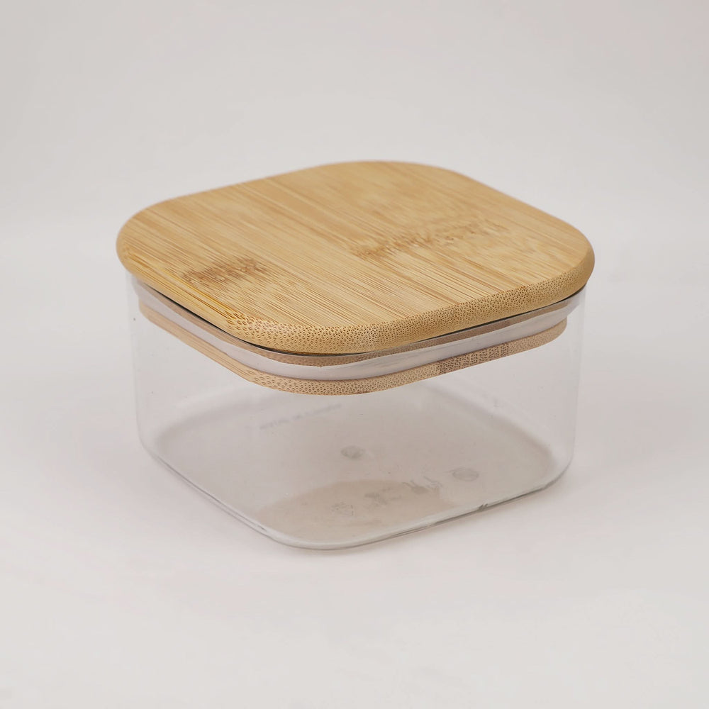 Storage Jar Wood Lid 460ml, Storage Boxes, Chase Value, Chase Value