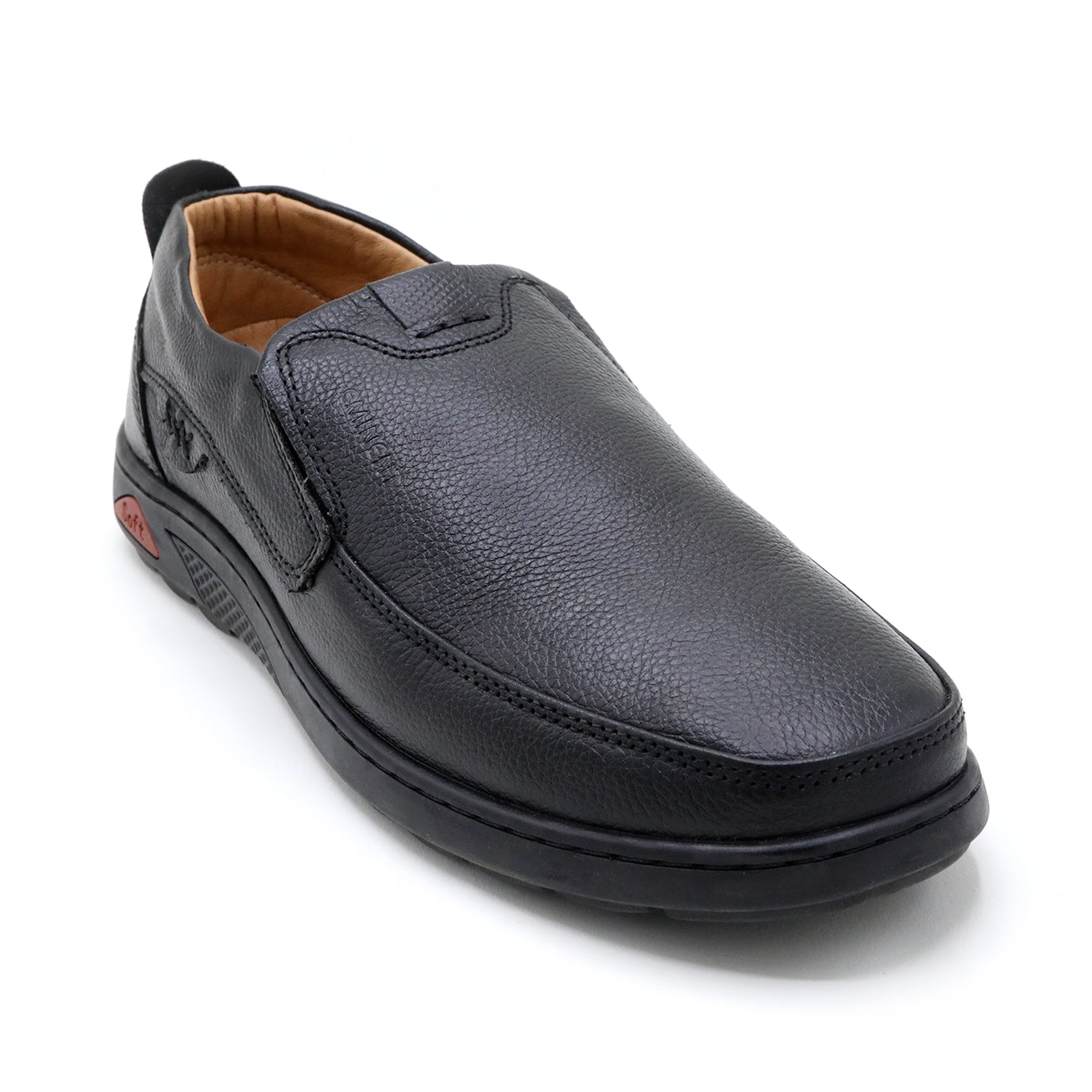 Eminent Leather Casual Shoes 2043 - Black, Men's Casual Shoes, Eminent, Chase Value