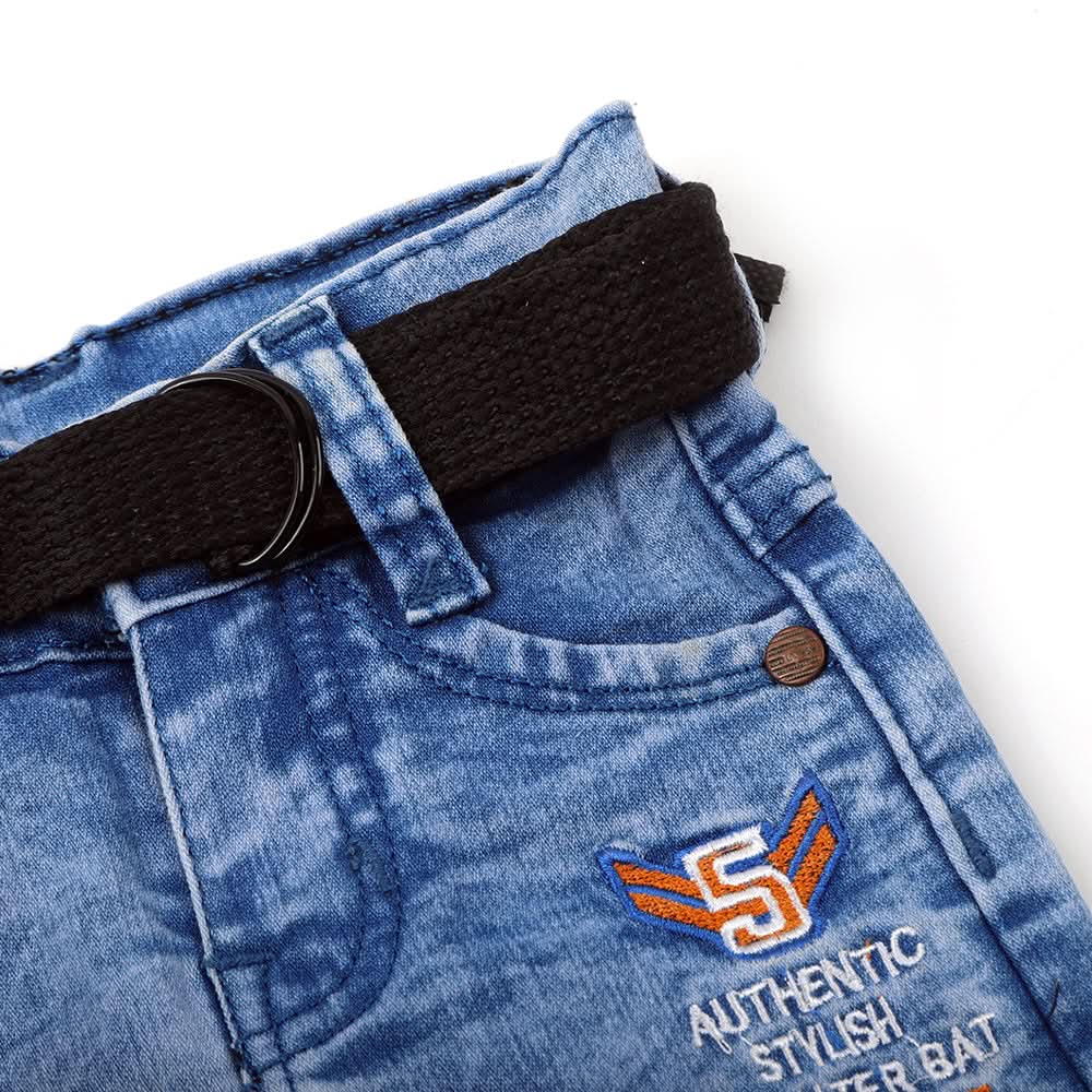Newborn Boys Denim Pant - Blue, Newborn Boys Shorts & Pants, Chase Value, Chase Value